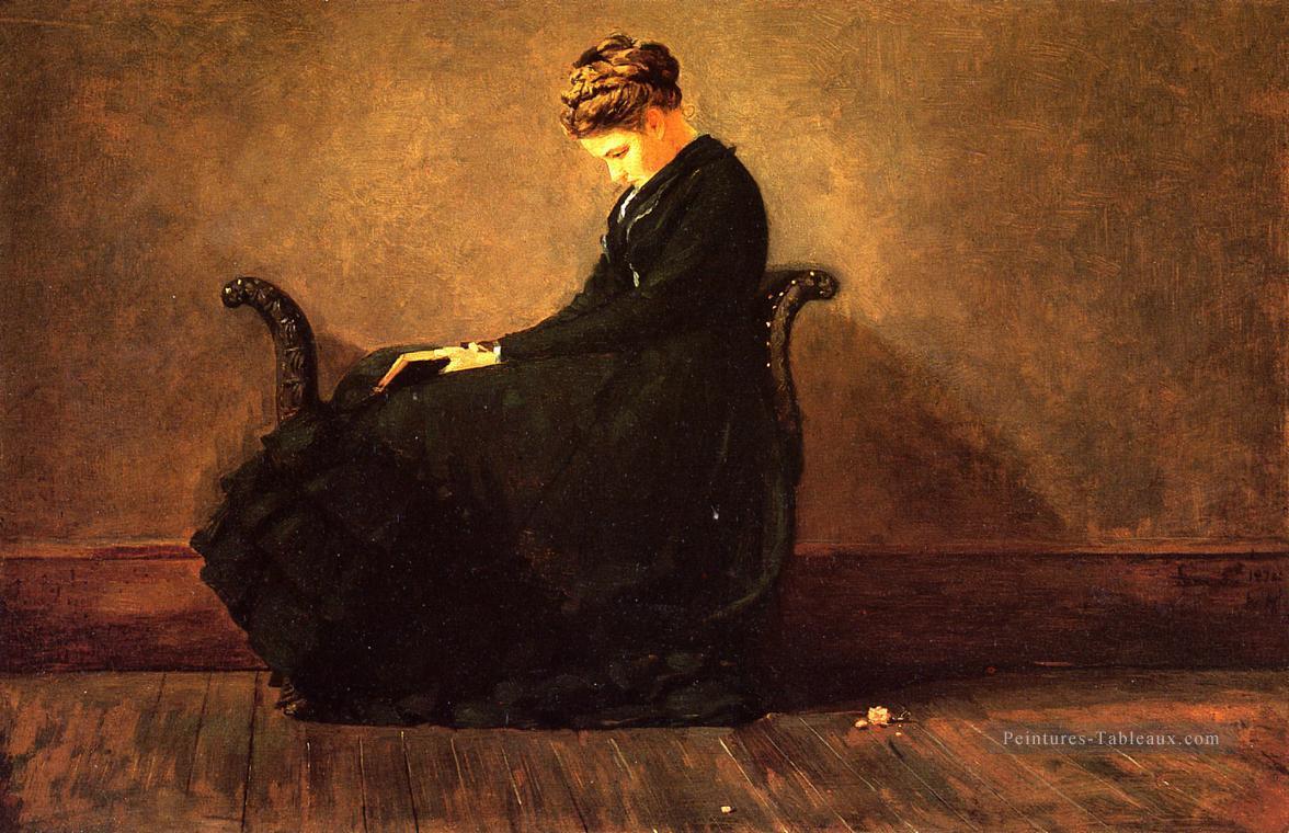 Portrait de Helena de Kay réalisme peintre Winslow Homer Peintures à l'huile